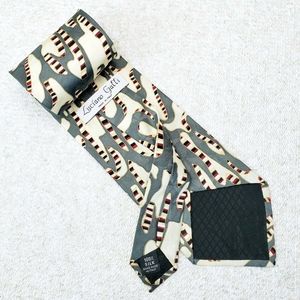 Luciano Gatti 100% Silk Tie Retro Geometric Print 58" x 4" ITALY
